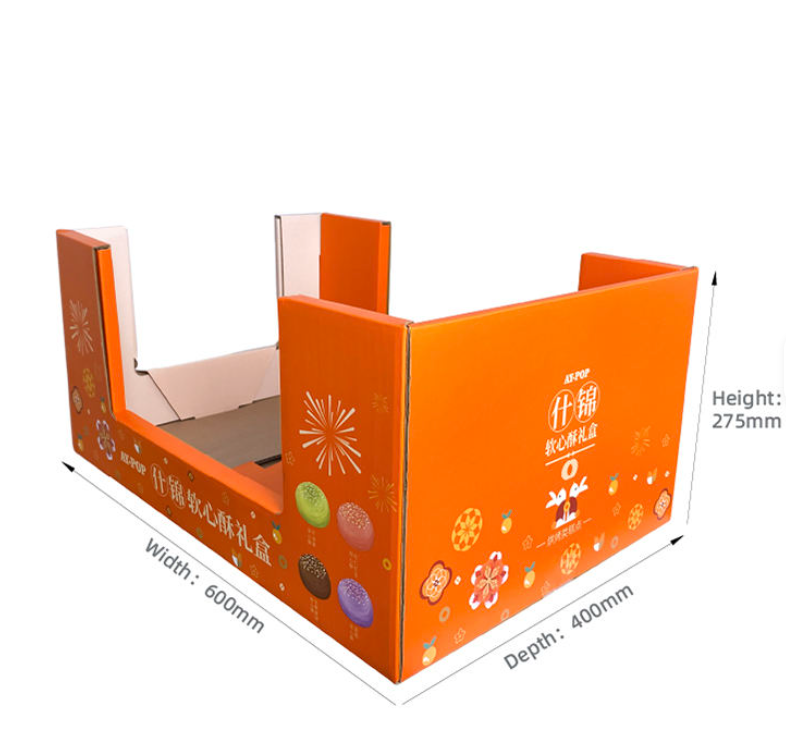 Custom Cardboard Display Boxes for Assorted Soft - Heart Pastries with Vivid Design for Gifting & Retail Display Custom Cardboard Display Boxes for Assorted Soft - Heart Pastries with Vivid Design for Gifting & Retail Display