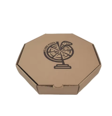 Custom Octagonal Pizza Boxes with Branding Design