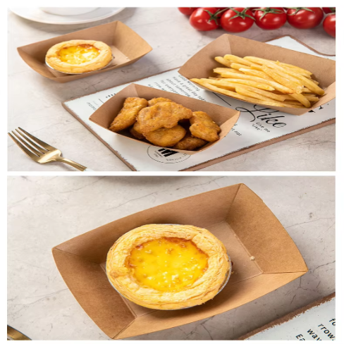 Kraft Paper Food Trays Boost Purchase Intent: 65% of Diners Choose for Design & Functionality