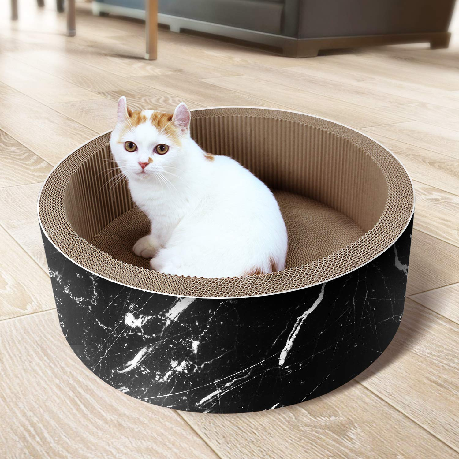 Revolutionizing Feline Comfort: New Corrugated Cat Scratcher Series Combines Sustainability, Strength, and Modern Design
